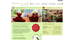 Desktop Screenshot of blumen-uhl.com